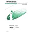 TRICITY BENDIX TBWD1210 Instrukcja Obsługi