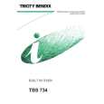 TRICITY BENDIX TBS734BL1 Instrukcja Obsługi