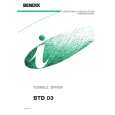 TRICITY BENDIX BTD03 Instrukcja Obsługi