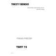 TRICITY BENDIX TBFF73 Instrukcja Obsługi