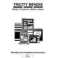 TRICITY BENDIX CAW1010W Instrukcja Obsługi
