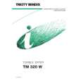 TRICITY BENDIX TM320 Instrukcja Obsługi