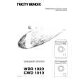 TRICITY BENDIX CWD1010 Instrukcja Obsługi