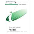 TRICITY BENDIX TBS603BL Instrukcja Obsługi