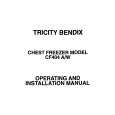 TRICITY BENDIX CF404 Instrukcja Obsługi