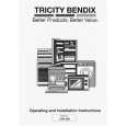 TRICITY BENDIX CIW800 Instrukcja Obsługi